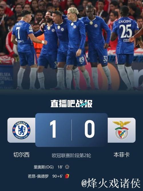 加纳乔造乌龙 切尔西1-0本菲卡获新赛季欧冠首胜 加纳乔造乌龙 切尔西1-0本菲卡获新赛季欧冠首胜